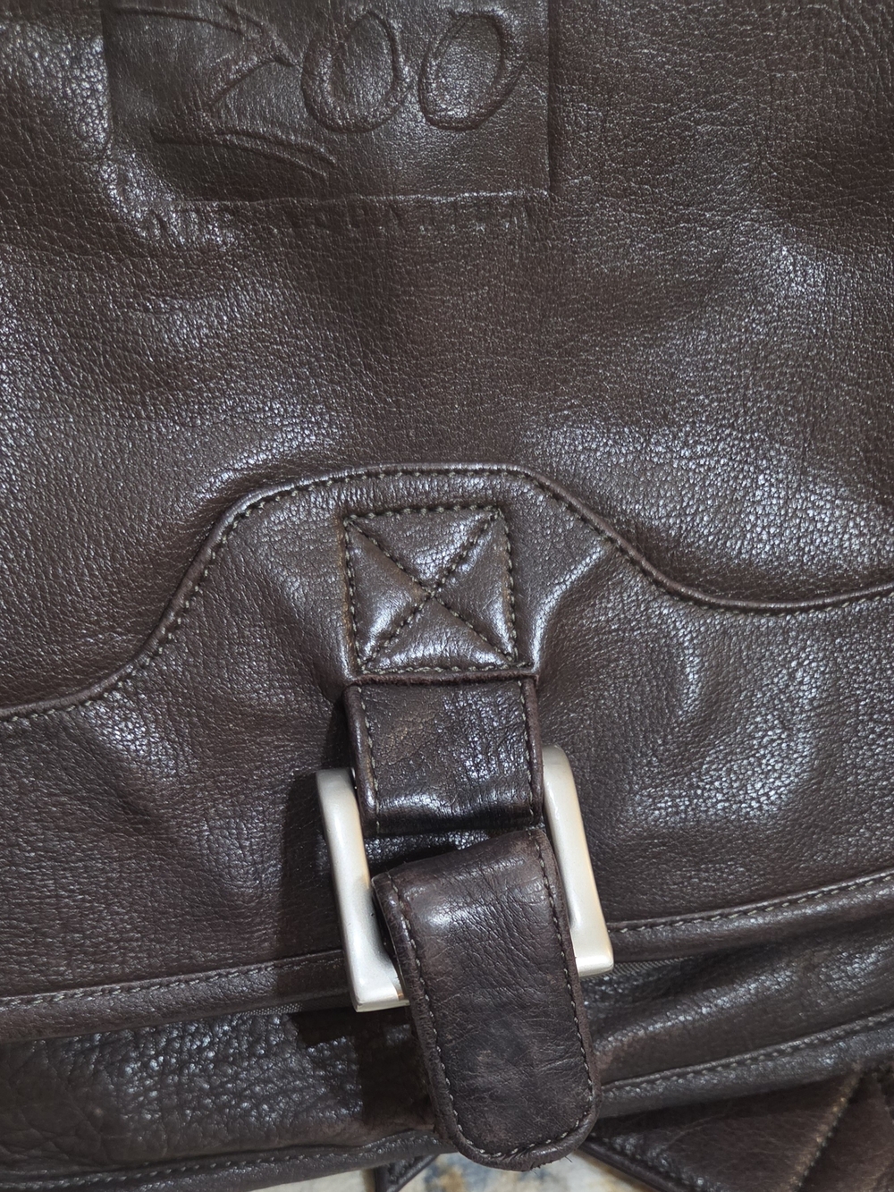Canyon Outback Columbus Zoo Leather Convertible Bag - Picture 3 of 16